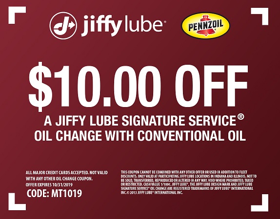 jiffy lube coupons indianapolis 2019