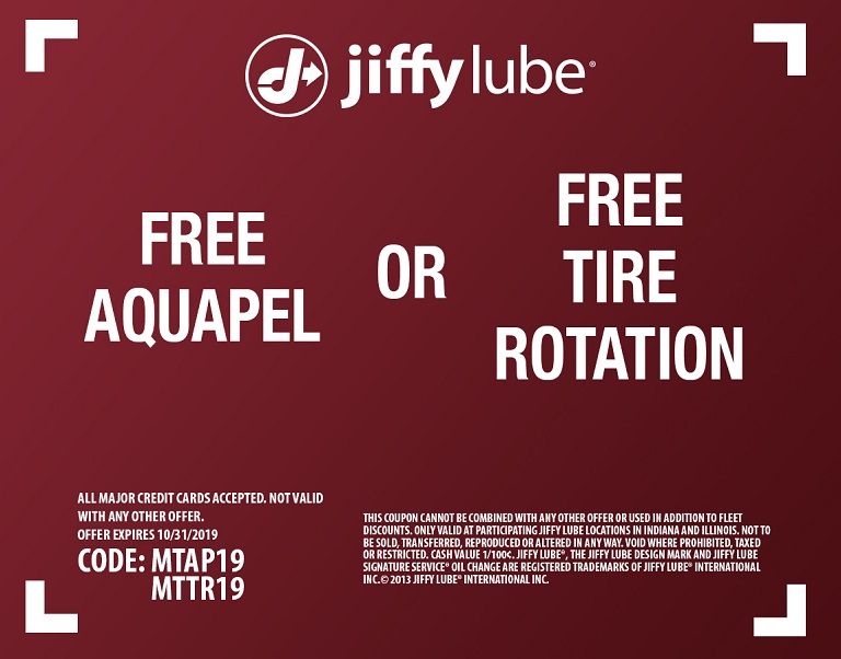 2019 Country Megaticket, Special Coupon Deals | Jiffy Lube ...