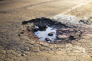 What to Do if you Hit a Pothole