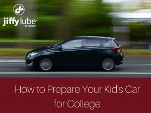 Blog – Prepping Your Kid’s Car for College