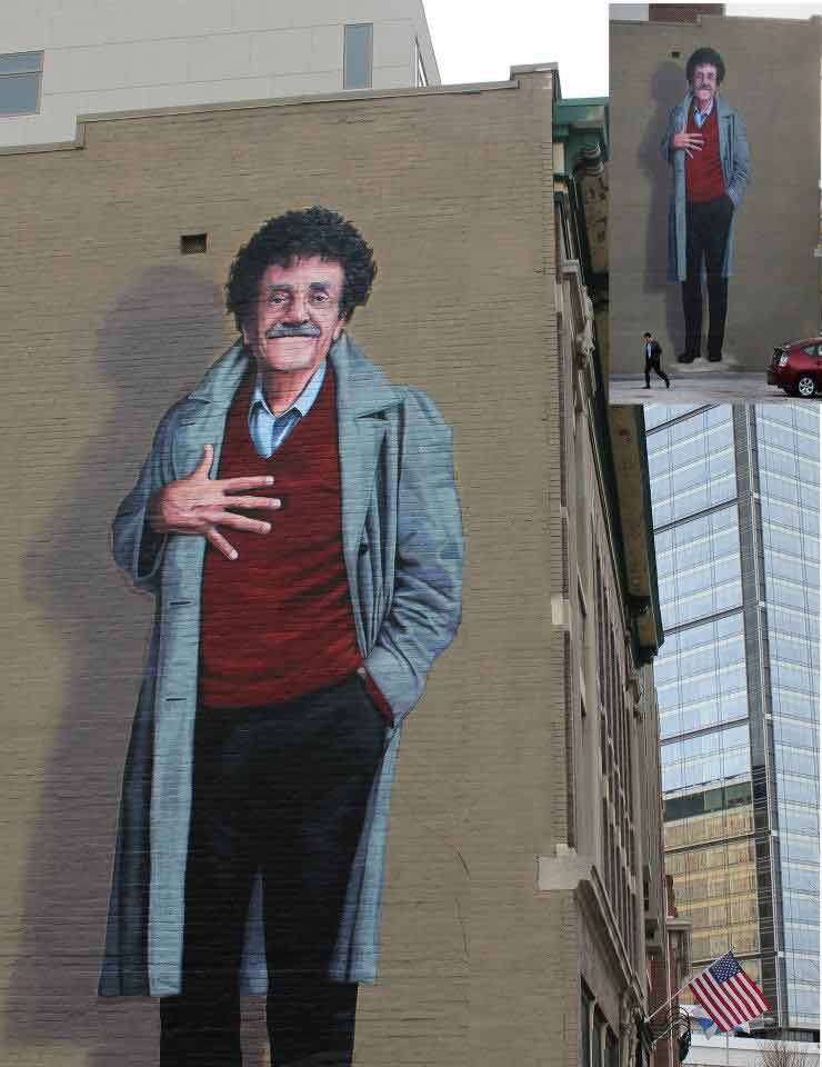 Kurt Vonnegut Mural